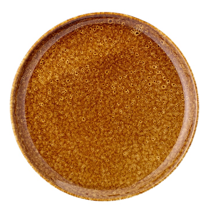 Plato Thea gres marrón, 21 cm Bloomingville