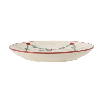 Plato Yule Ø25,5 cm - Blanco - Bloomingville