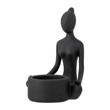 Portavelas Benna 12 cm - negro - Bloomingville