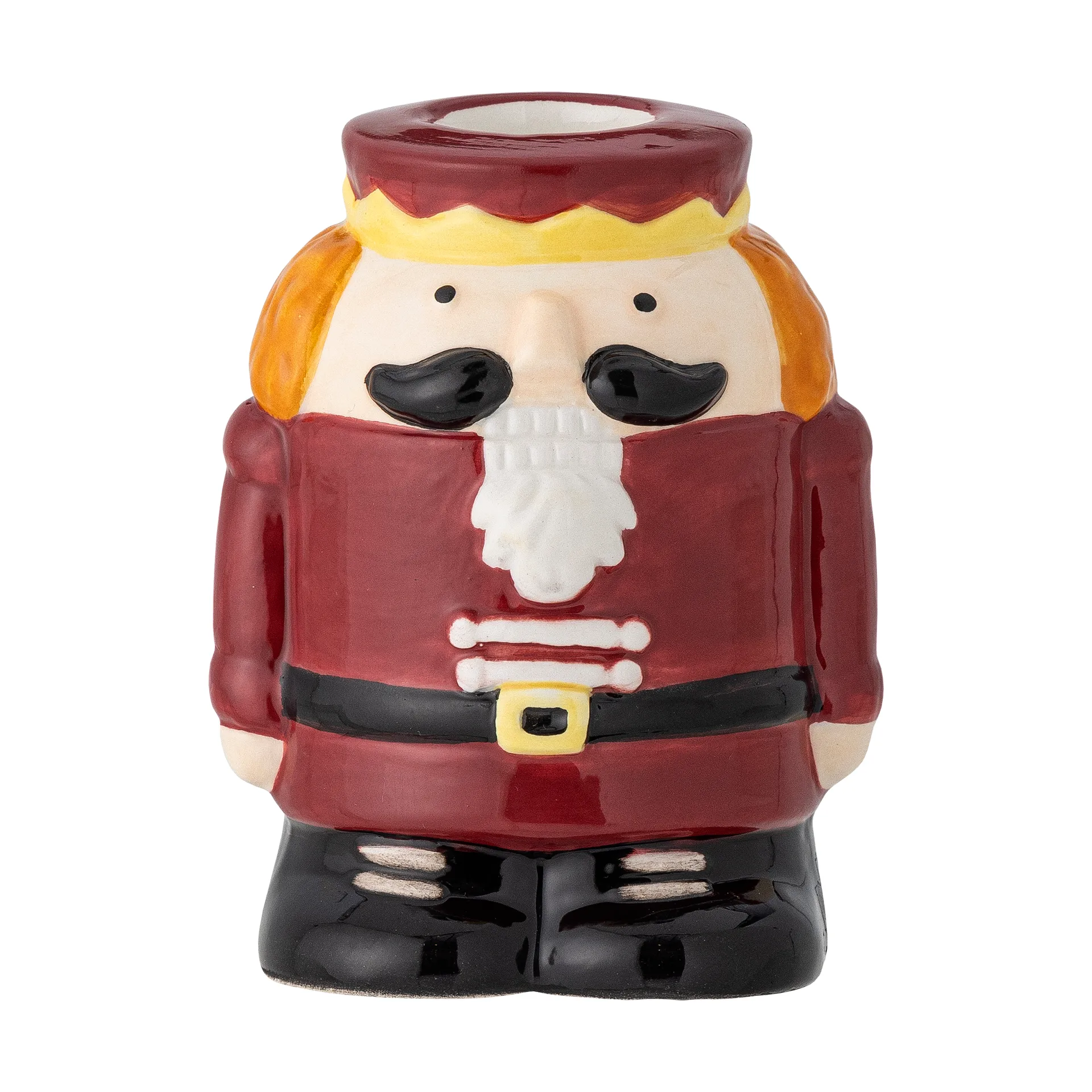 Portavelas Feast 9 cm, Rojo Bloomingville