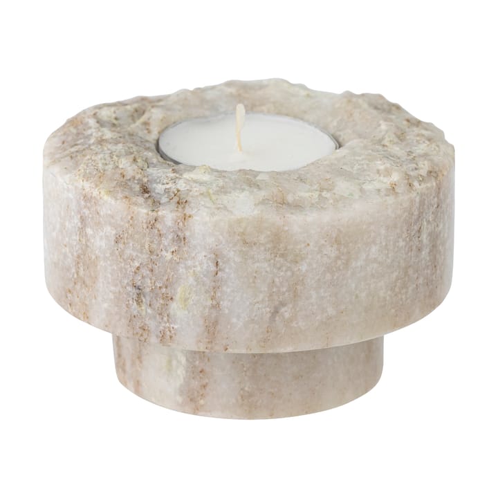 Portavelas Forli Ø9 cm, Mármol Bloomingville