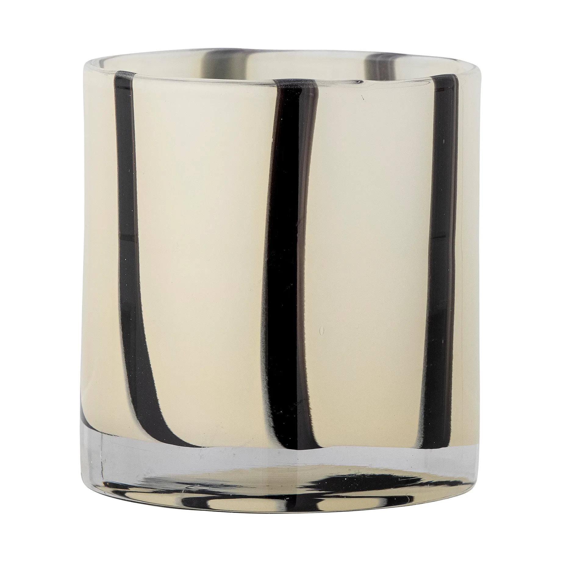 Portavelas Liberty Ø10 cm, Blanco Bloomingville