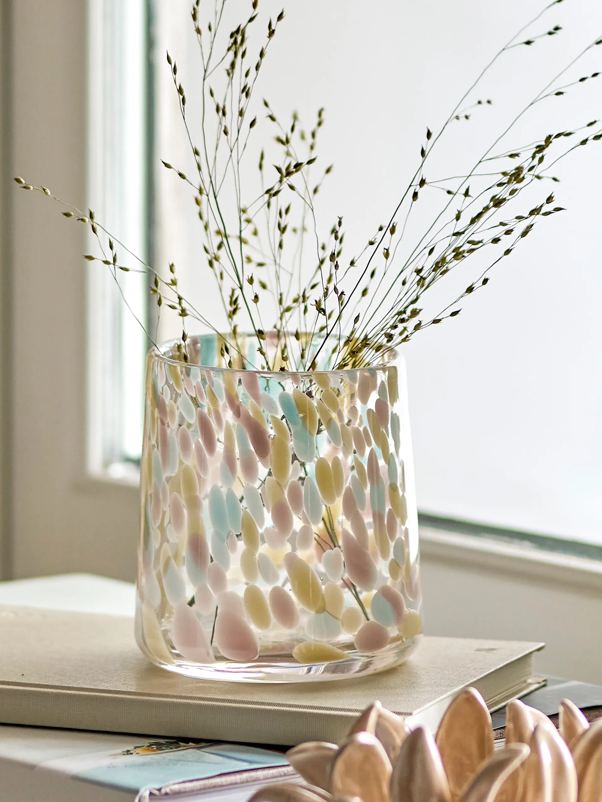 Portavelas Selina Ø9x10 cm, Rose Bloomingville