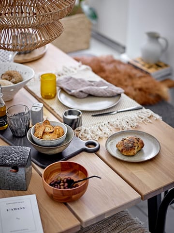Salero y pimentero con bandeja Josefine - gris - Bloomingville