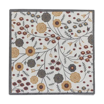 Servilletas de papel Eydis, pack de 20 - Natural - Bloomingville