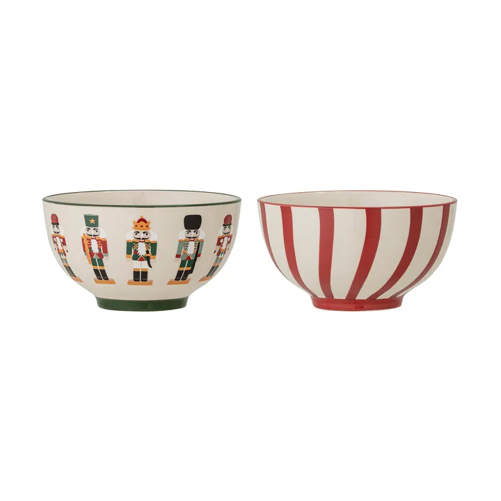 Set de 2 boles Jolly - Multicolor, 0,5 L - Bloomingville