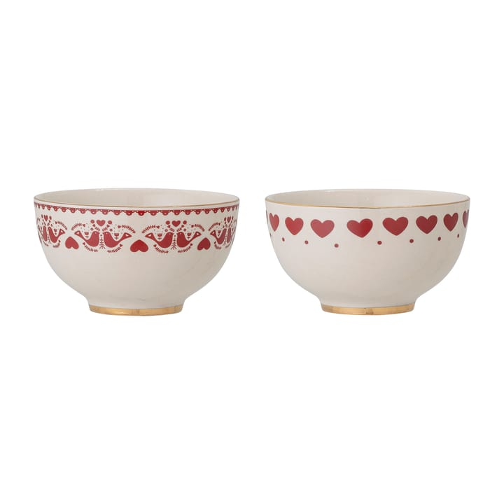 Set de 2 boles Jolly - Red - Bloomingville