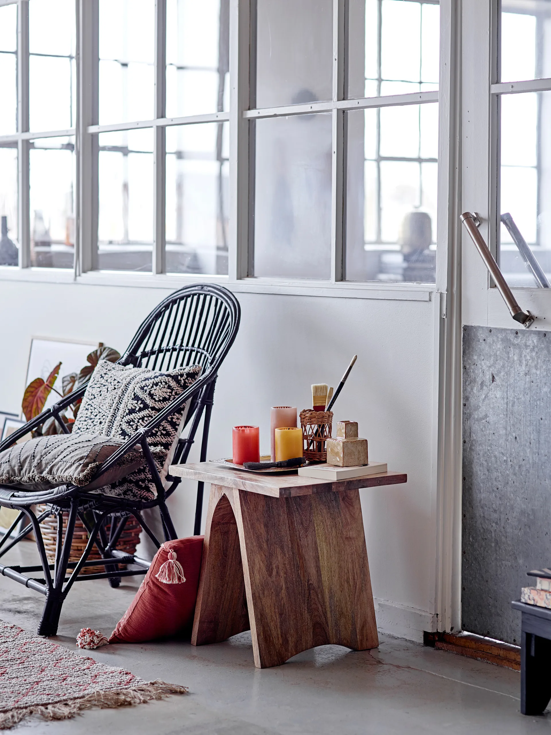 Set de 2 cestas Jala, marrón Bloomingville