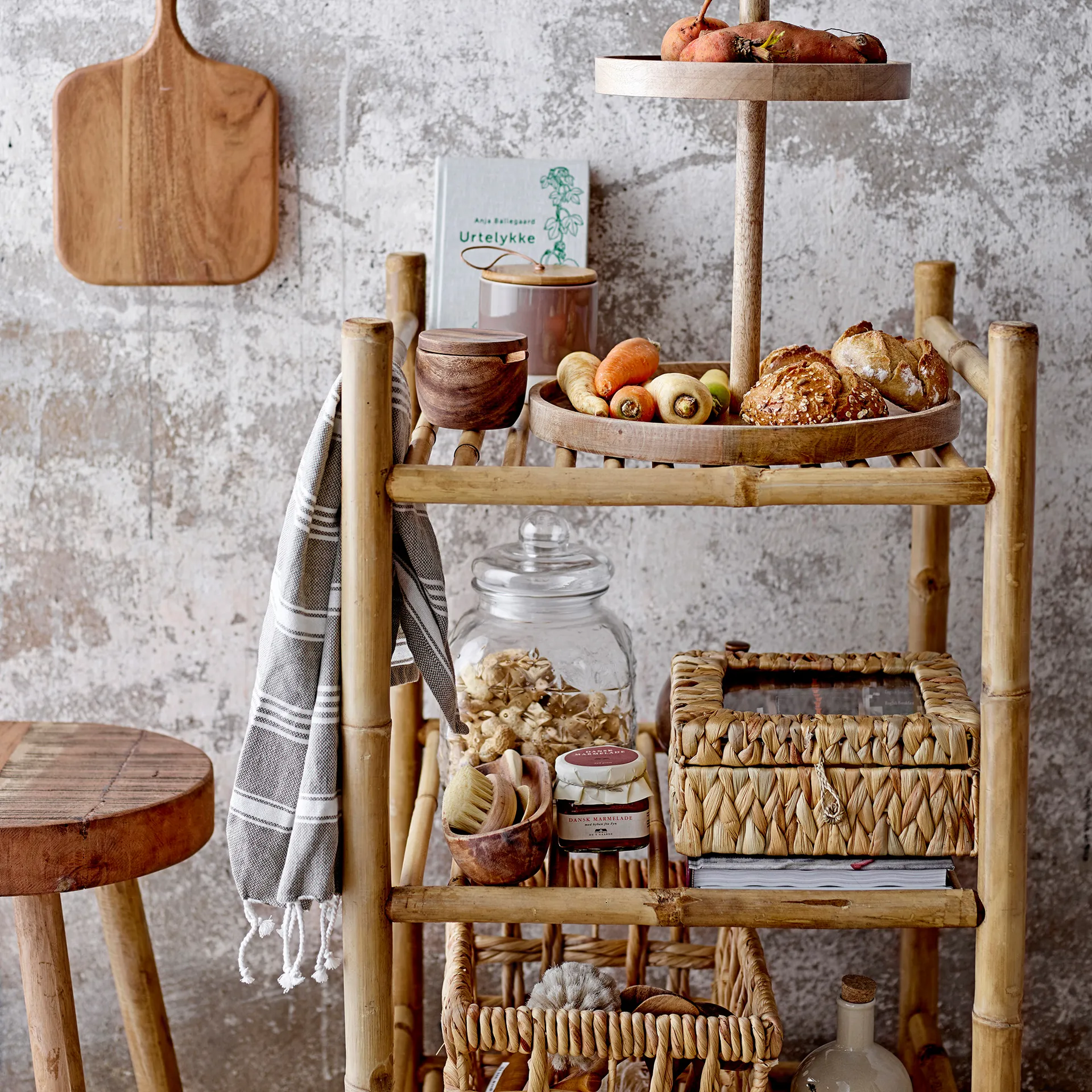 Set de 2 cestas Saime, natural Bloomingville