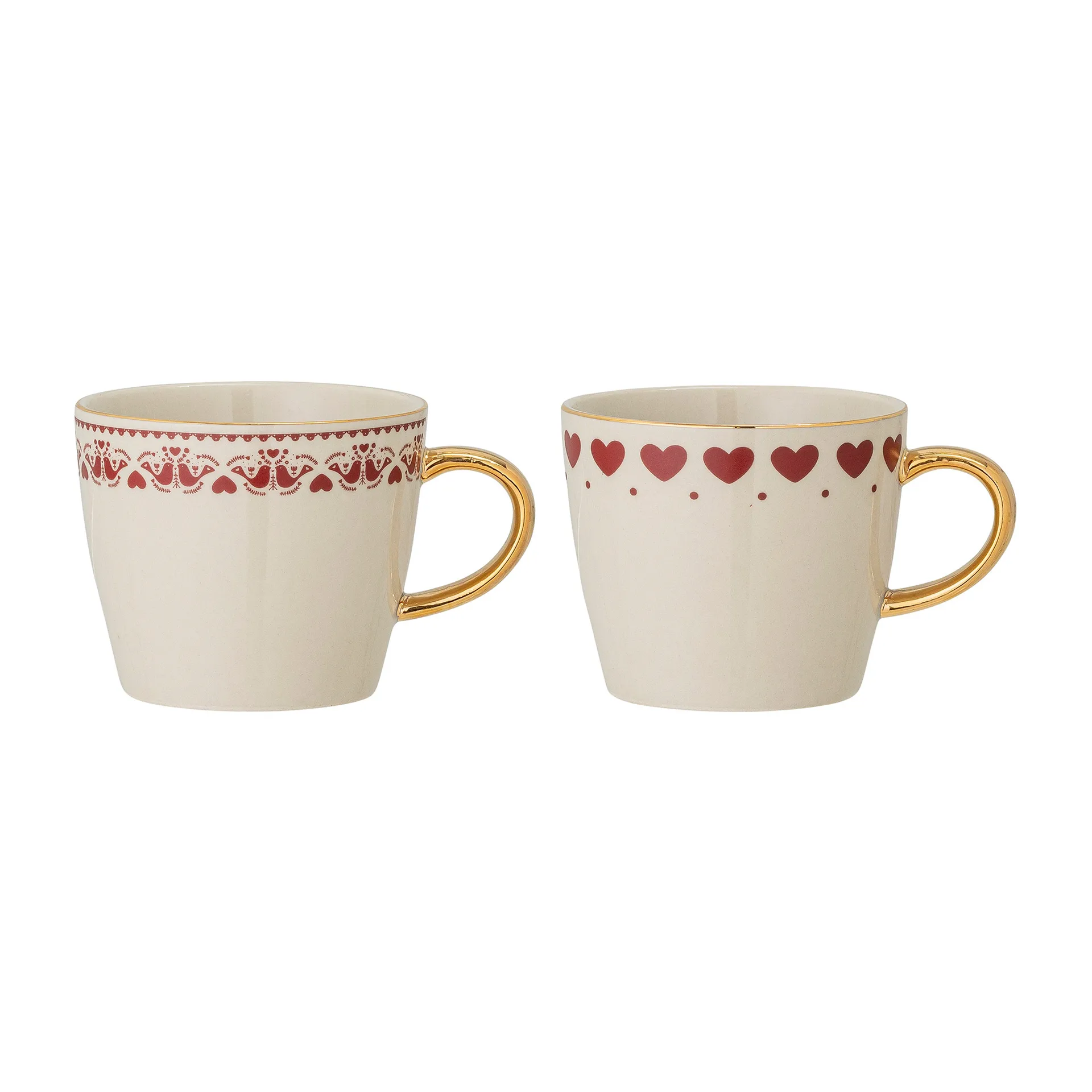 Set de 2 tazas Jolly, Red Bloomingville