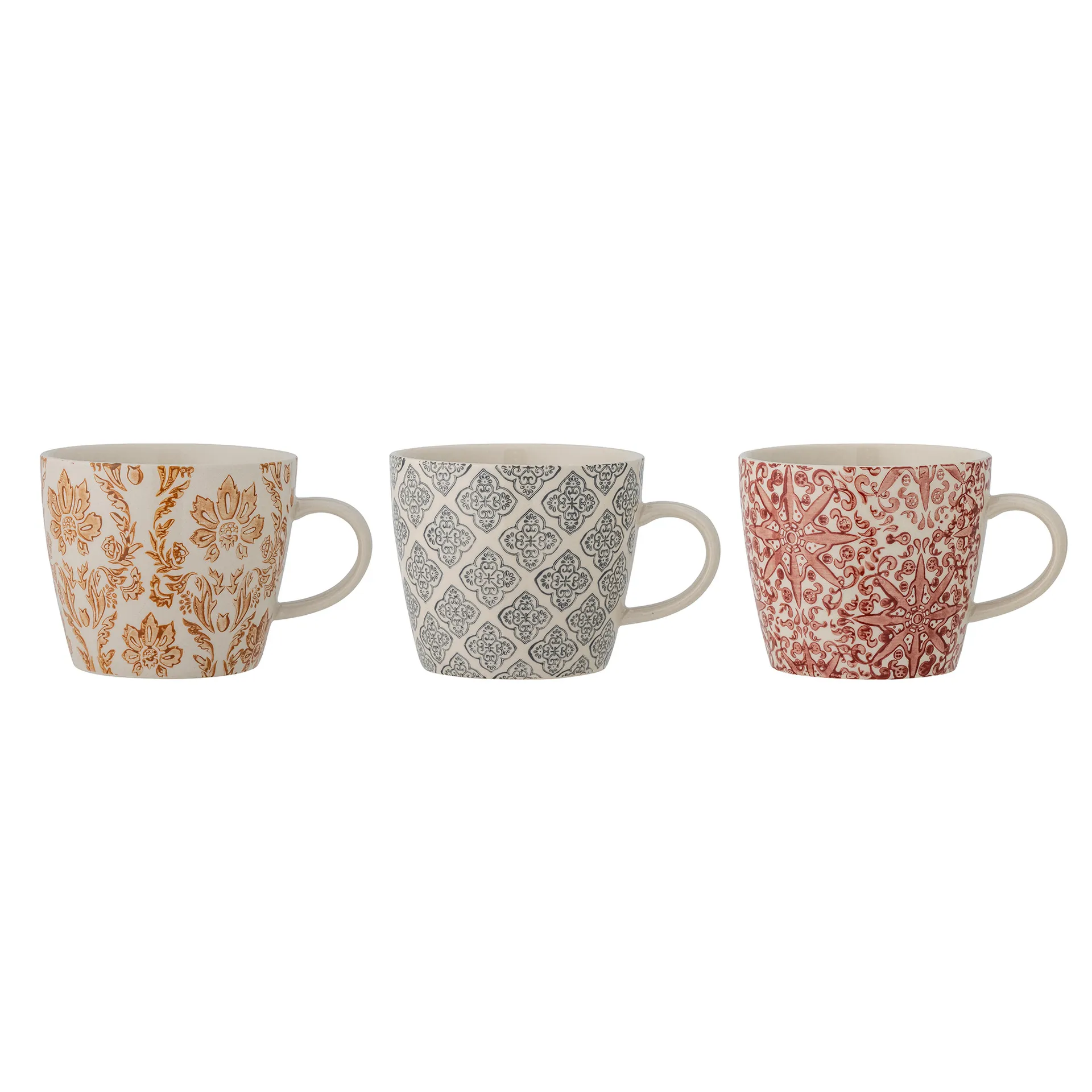 Set de 3 tazas Genia, 30 cl Bloomingville