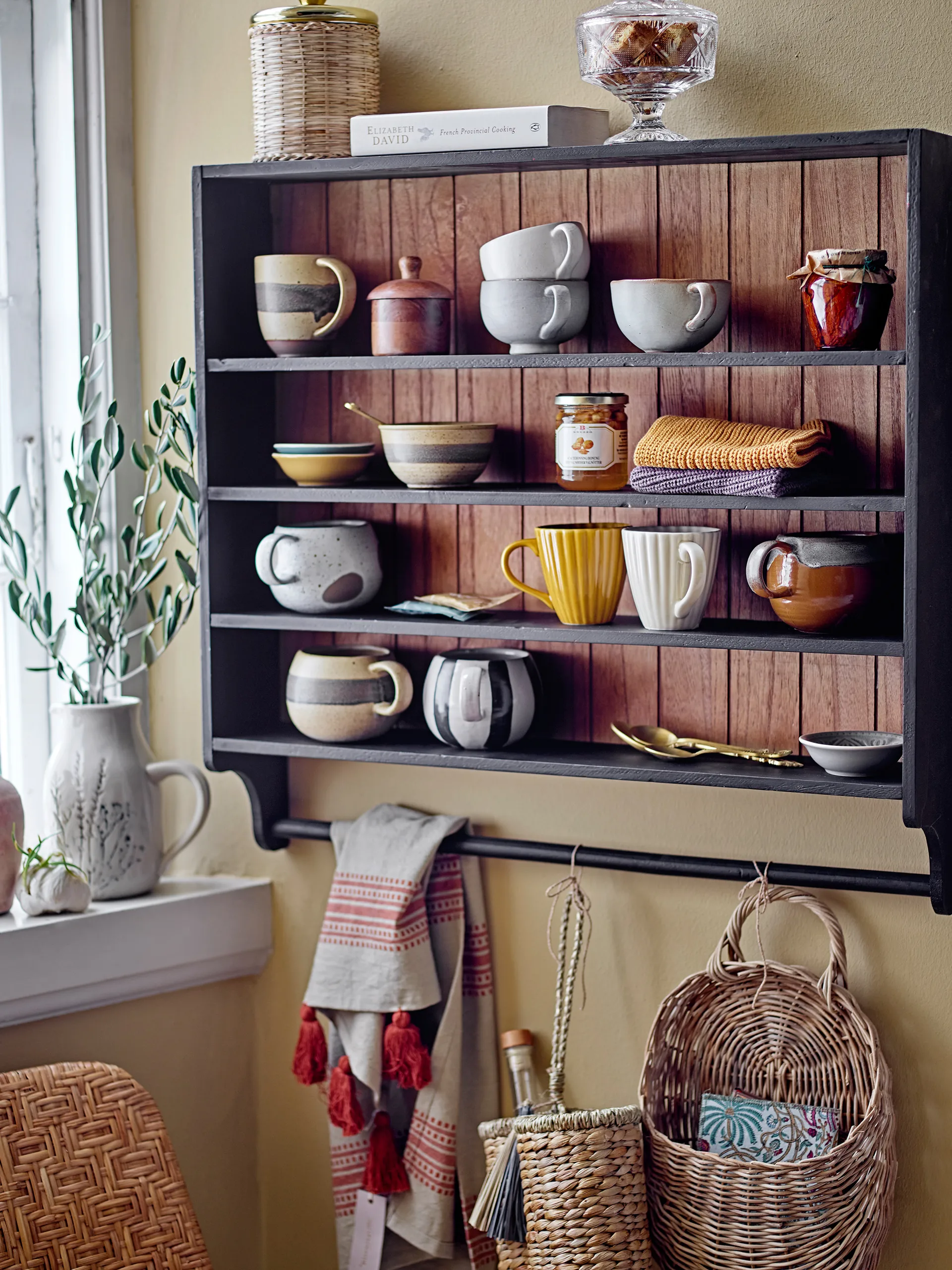 Set de 3 tazas Lila, gris Bloomingville