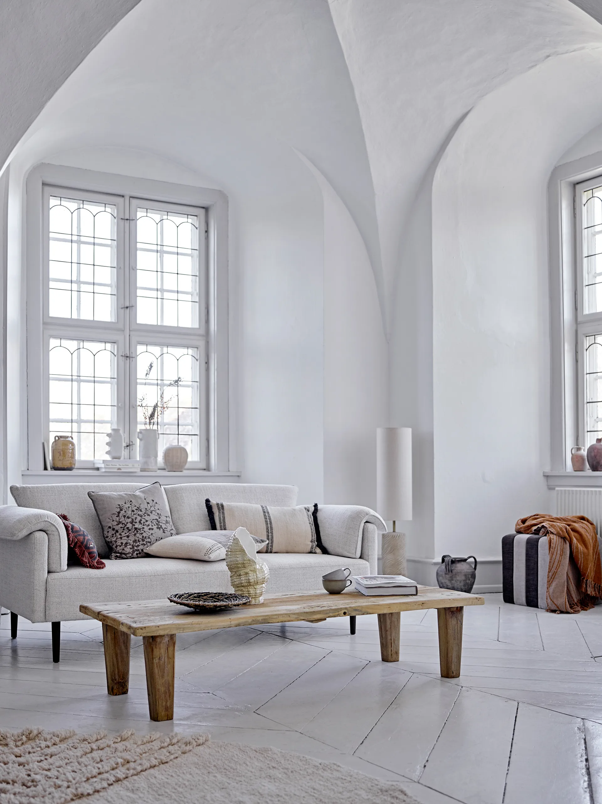 Set de 3 tazas Lila, gris Bloomingville