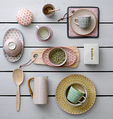 Set de 4 tazas Carla - Multicolor, pack de 4 - Bloomingville