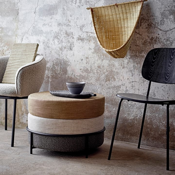 Silla de mesa Monza, negro Bloomingville