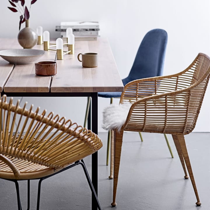 Silla de mimbre Amira Lounge, Naturaleza Bloomingville