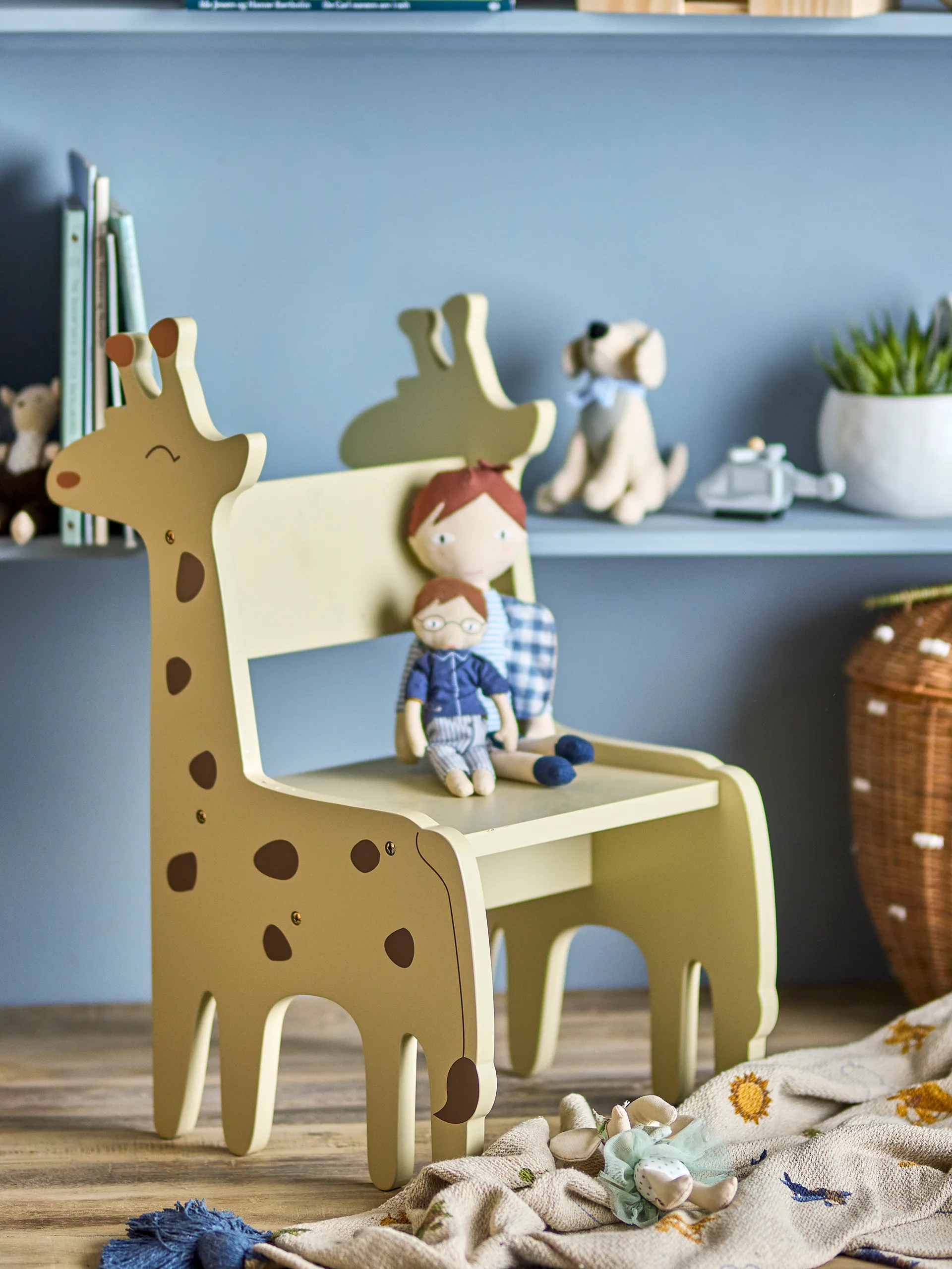 Silla Ibber, Gris Bloomingville