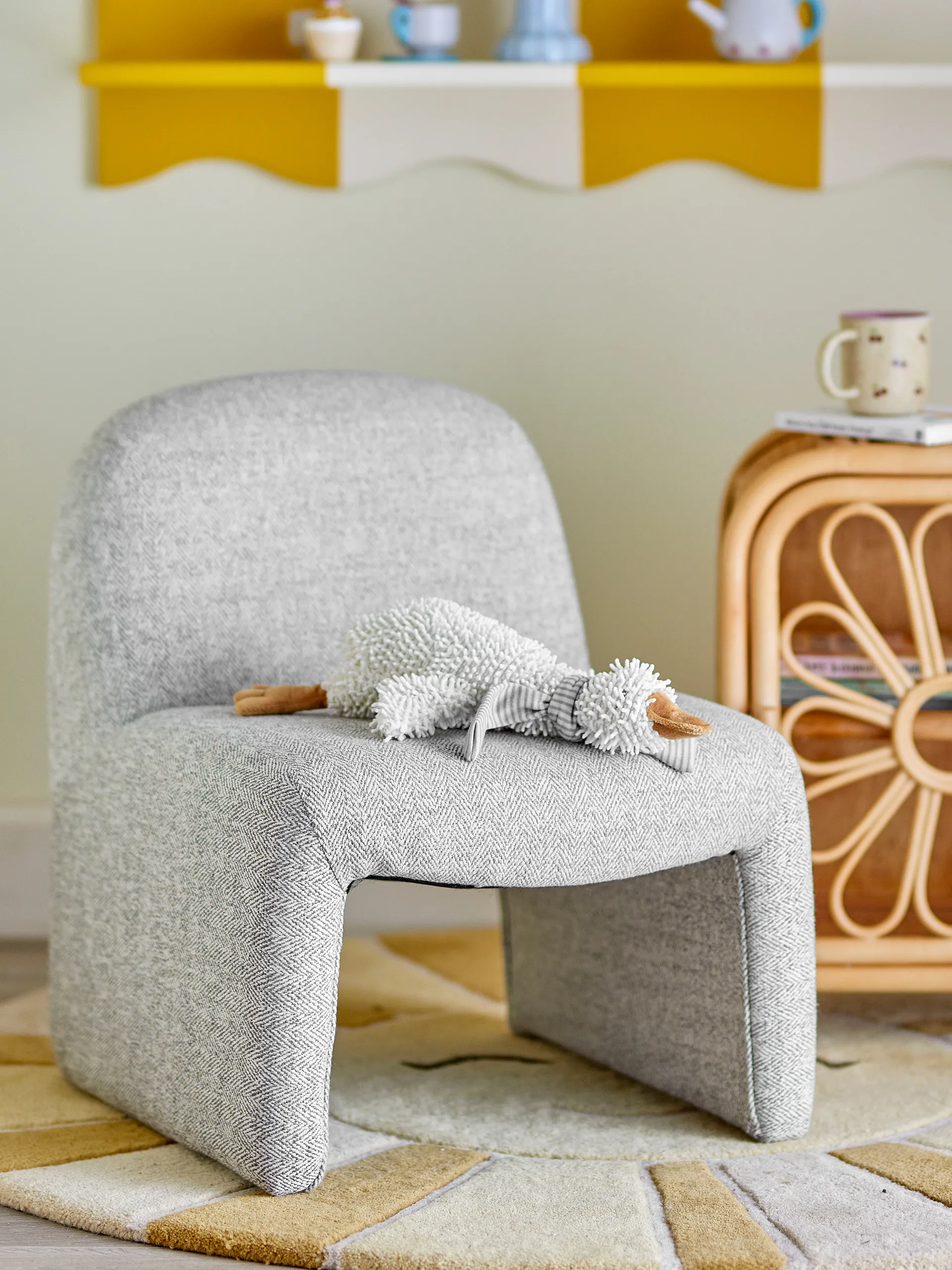 Silla Neel 40x51 cm, Gris Bloomingville