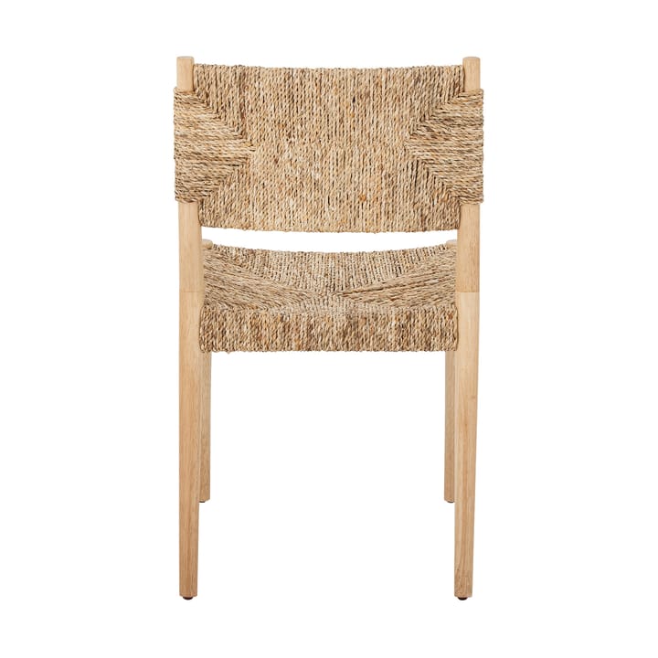 Silla Saran con respaldo y asiento tejidos, Natural Bloomingville