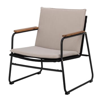 Sillón de jardín Hampton 68x71x76 cm - negro-beige - Bloomingville