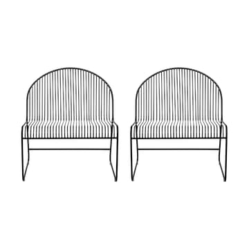 Sillón Friend 2 piezas negro - undefined - Bloomingville