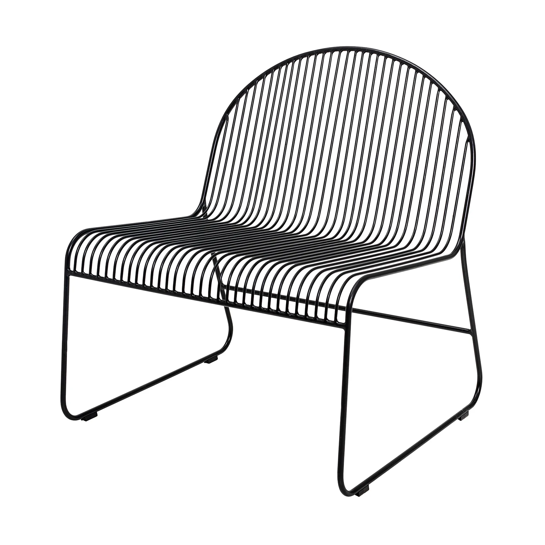 Sillón Friend 2 piezas negro Bloomingville