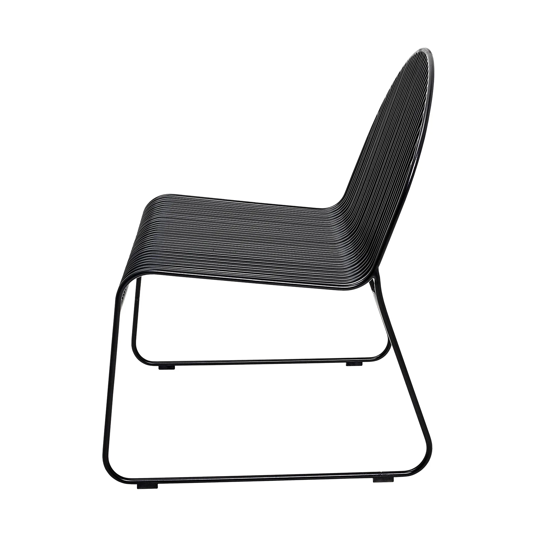 Sillón Friend 2 piezas negro Bloomingville