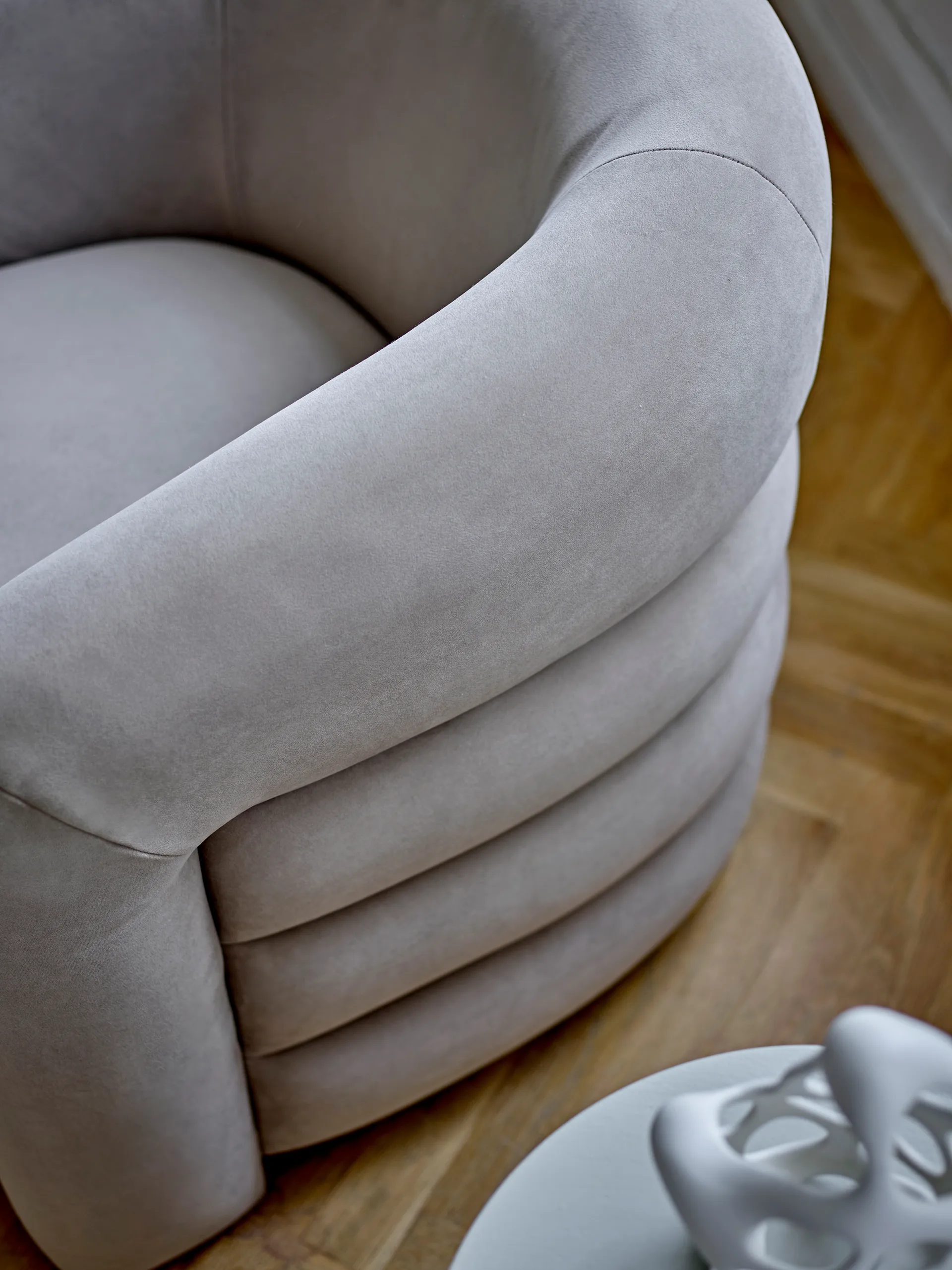 Sillón lounge Joel 78x76 cm, Gris Bloomingville