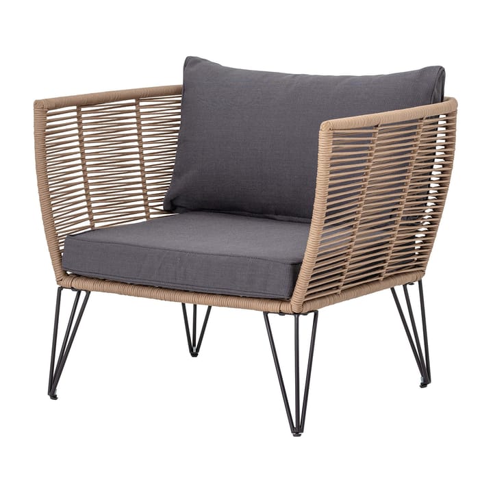 Sillón lounge Mundo, Brown-grey Bloomingville