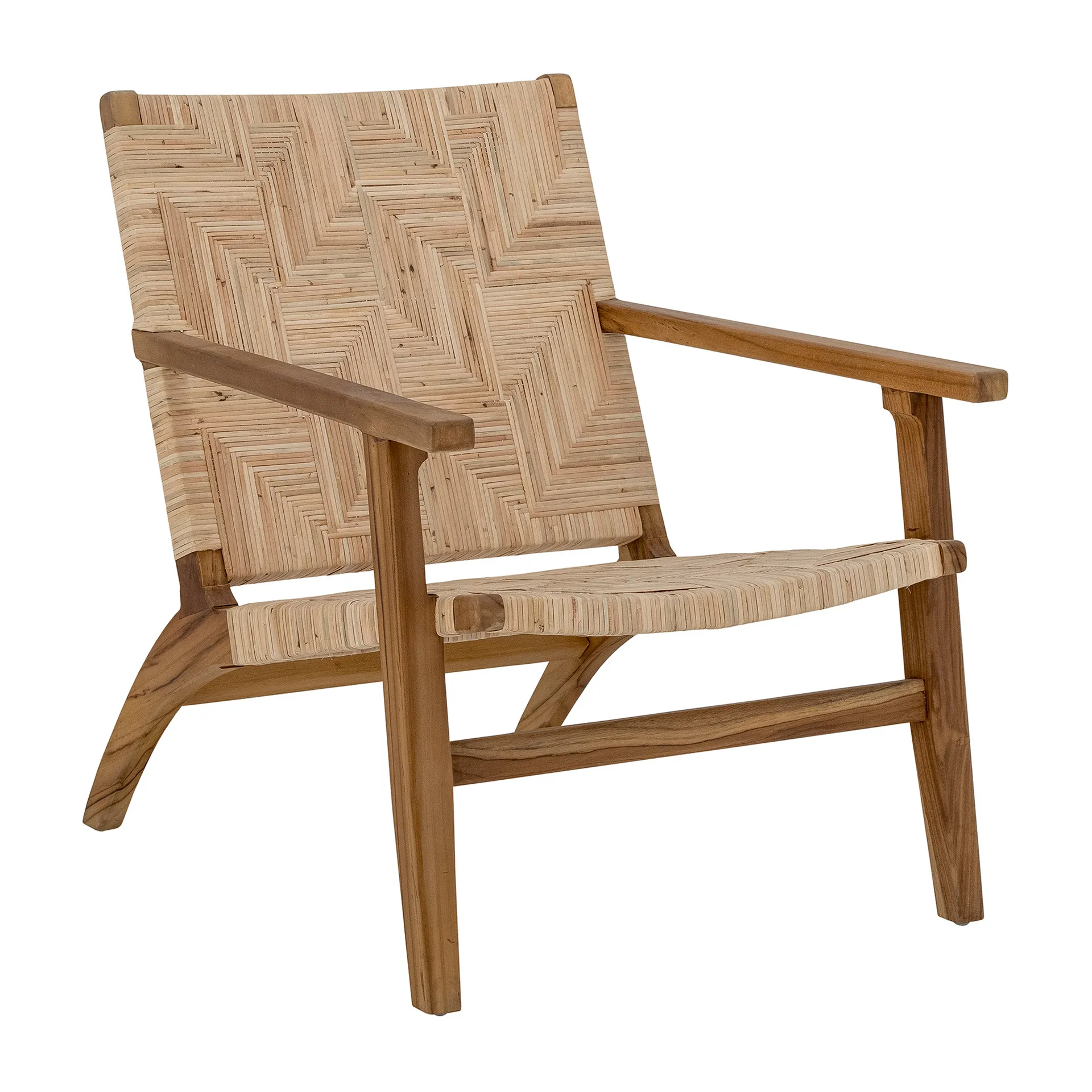 Sillón Mills ratán, marrón Bloomingville