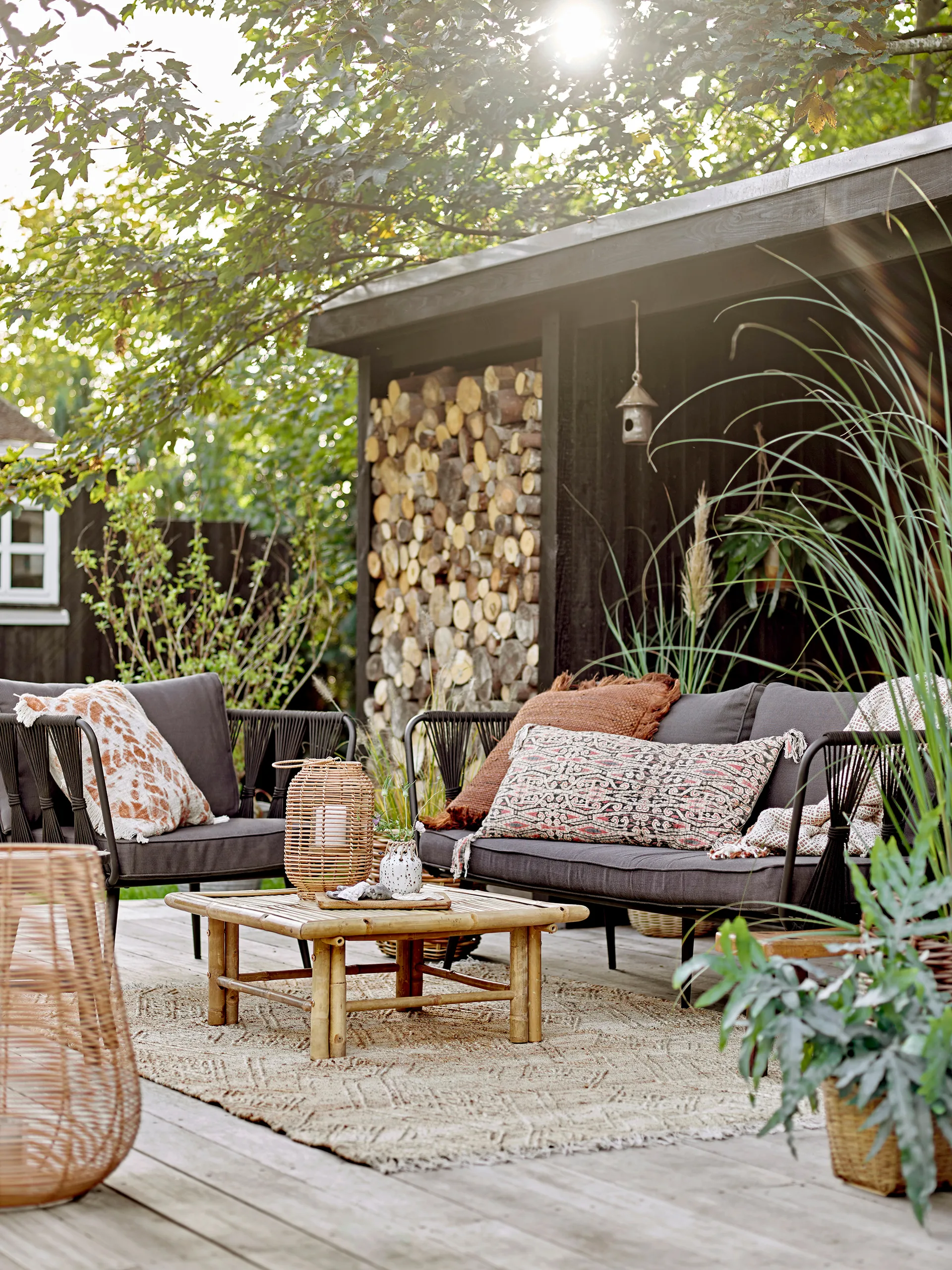 Sillón Pavone, Black Bloomingville