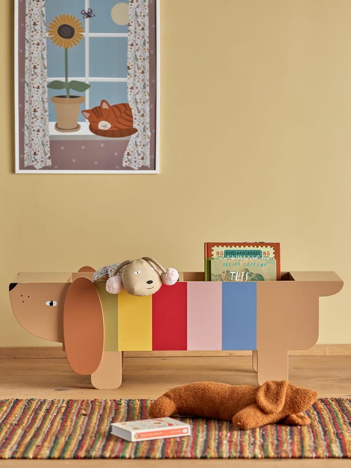 Sujetalibros Charlie, Brown-multi Bloomingville