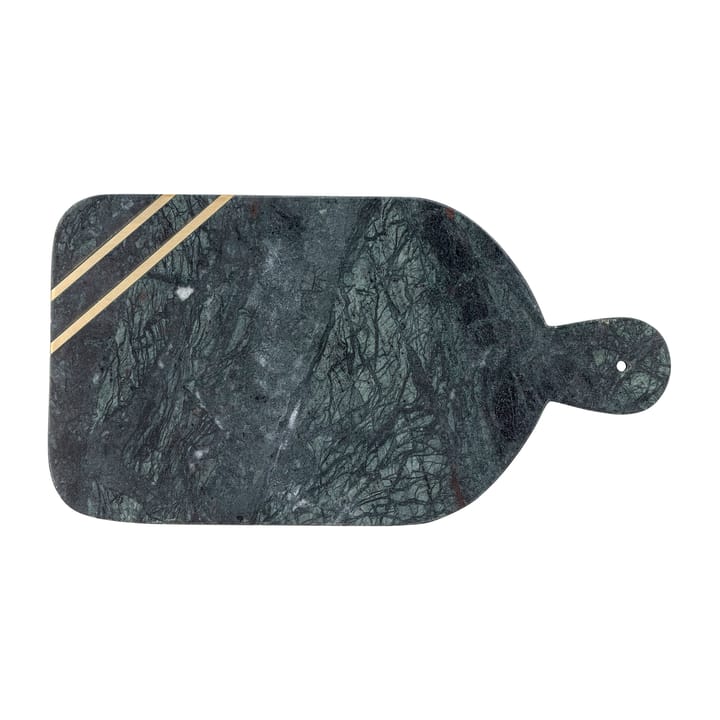 Tabla de cortar Adalin 20x38 cm, mármol verde-latón Bloomingville