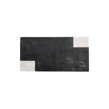 Tabla de cortar Elvia mármol 23x45,5 cm - negro - Bloomingville