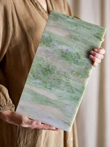 Tabla de cortar Keika - Green, 38x20 cm - Bloomingville