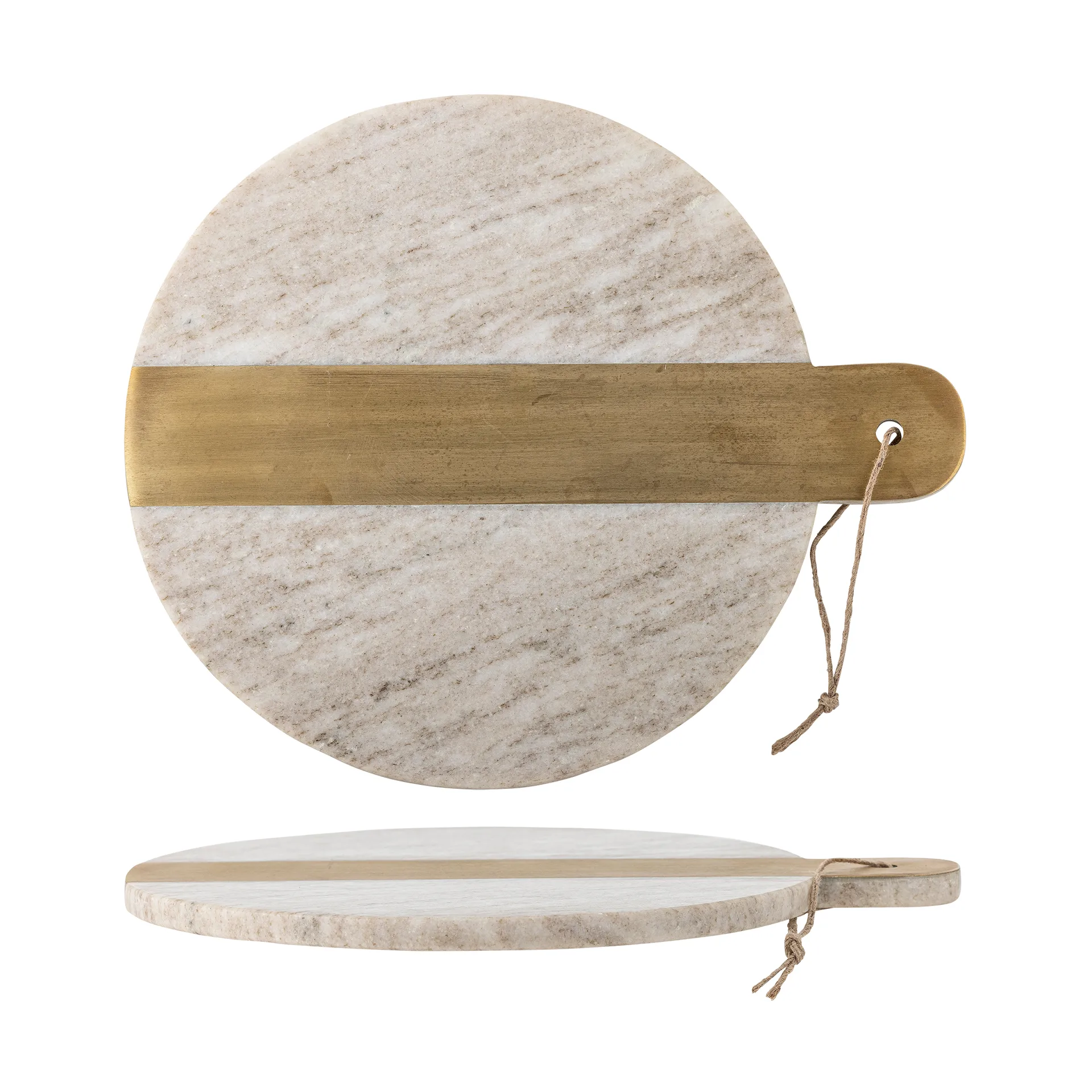 Tabla de cortar Villette de mármol 25x30,5 cm, Natural Bloomingville