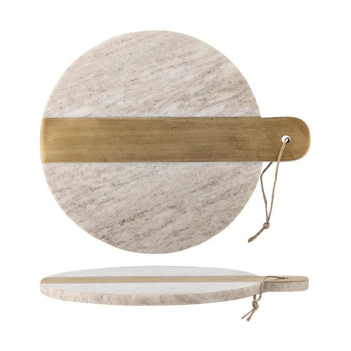 Tabla de cortar Villette de mármol 25x30,5 cm - Natural - Bloomingville