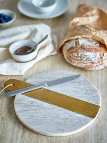 Tabla de cortar Villette de mármol 25x30,5 cm - Natural - Bloomingville