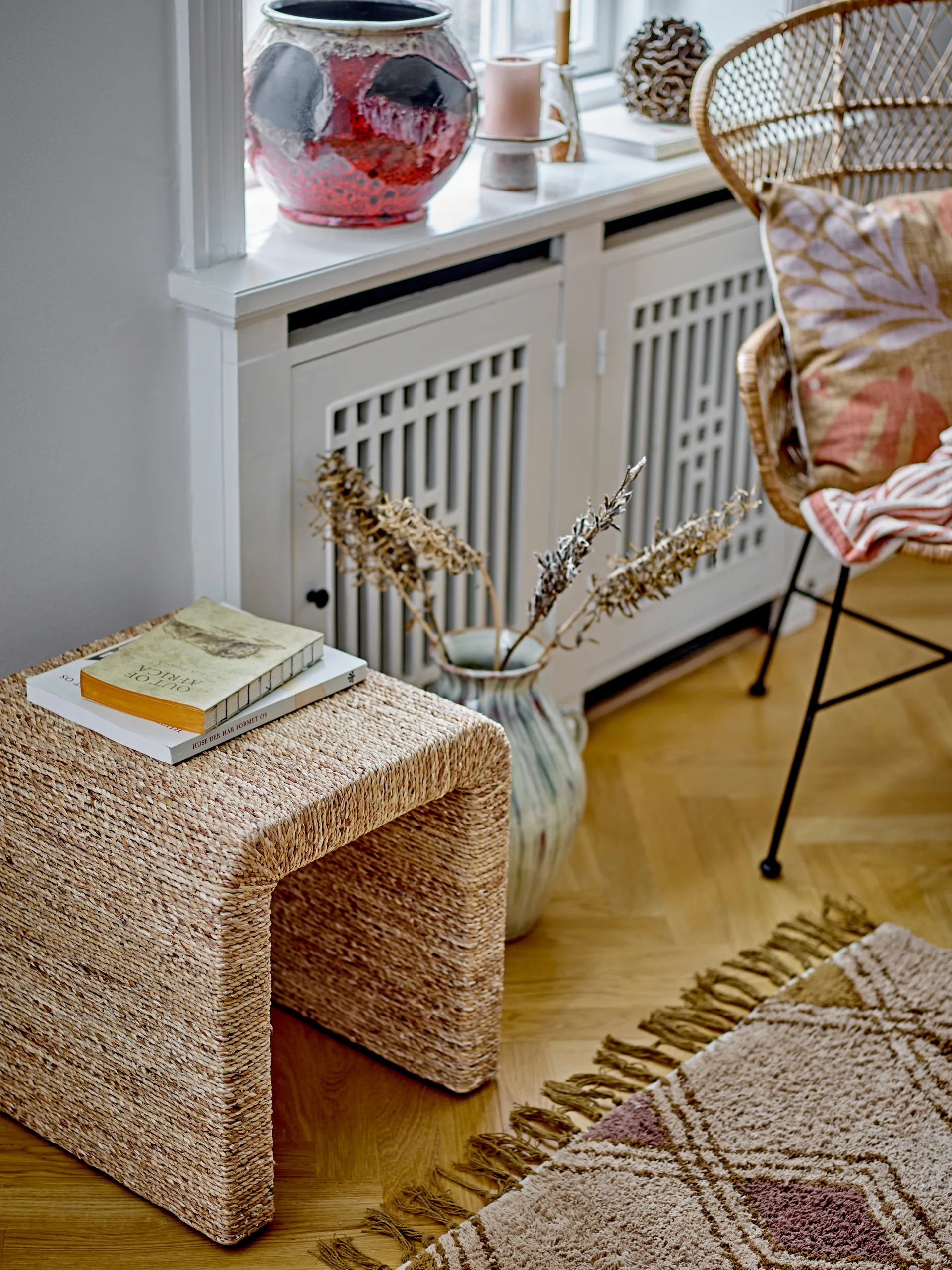 Taburete Kien 43x42x45 cm, Jacinto de agua Bloomingville