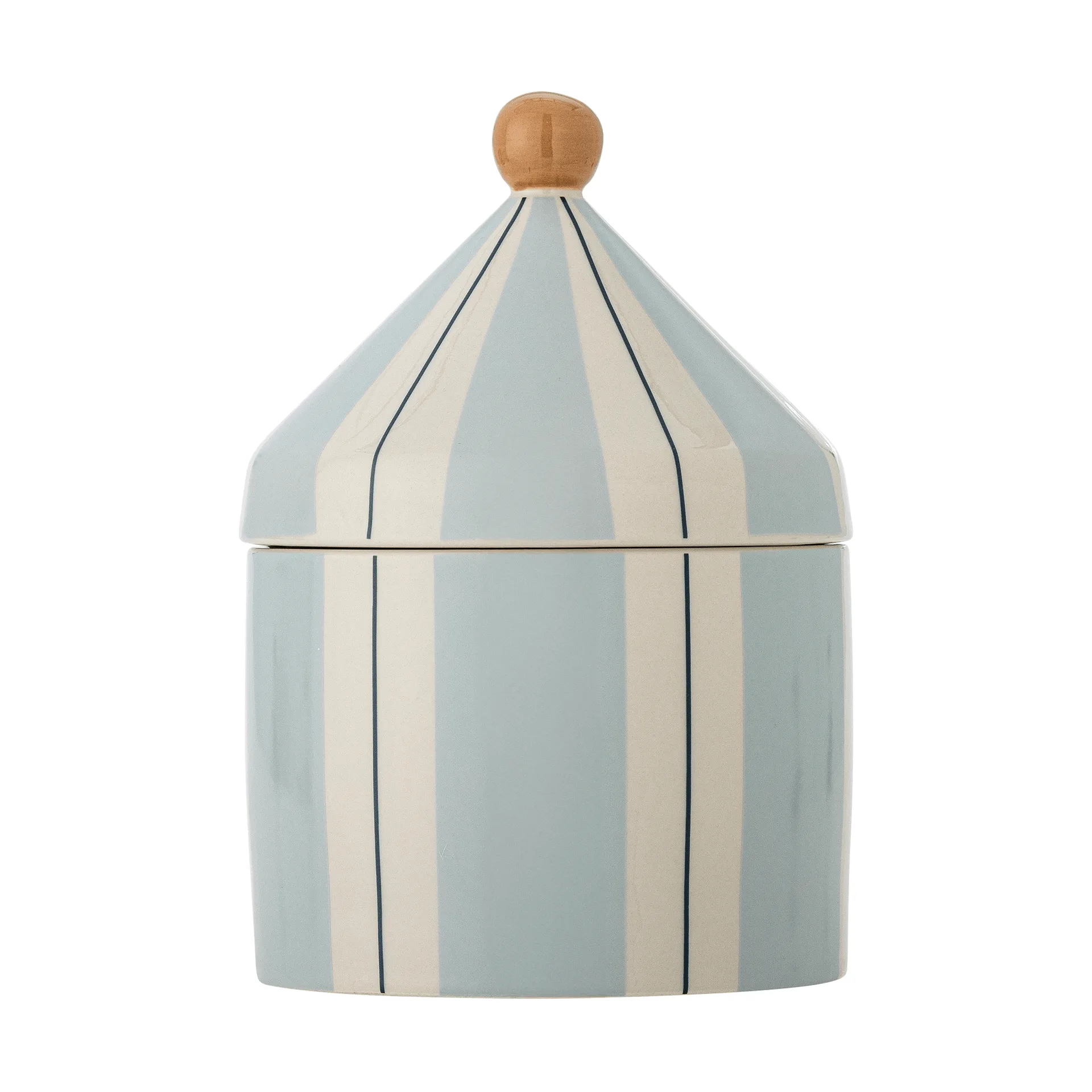 Tarro con tapa Cimmi, Azul Bloomingville