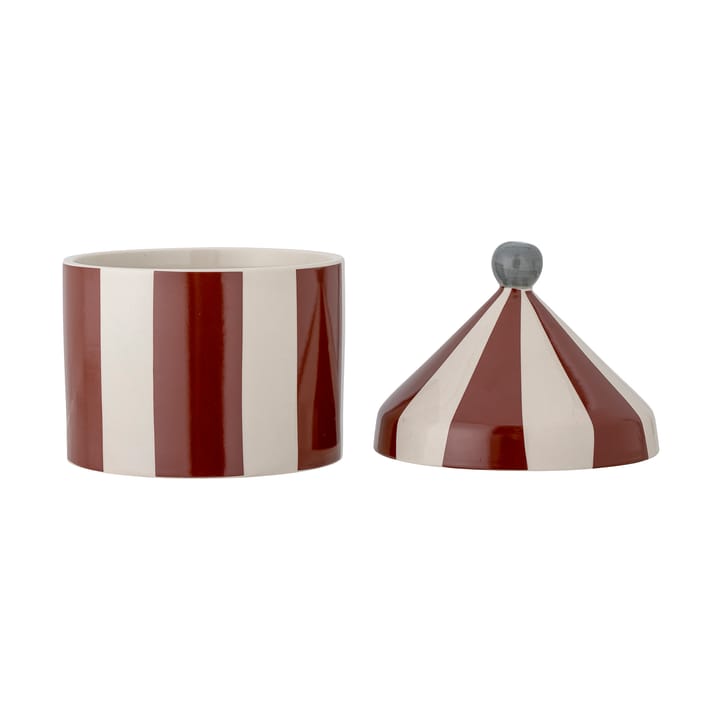 Tarro con tapa Cimmi, Rojo Bloomingville