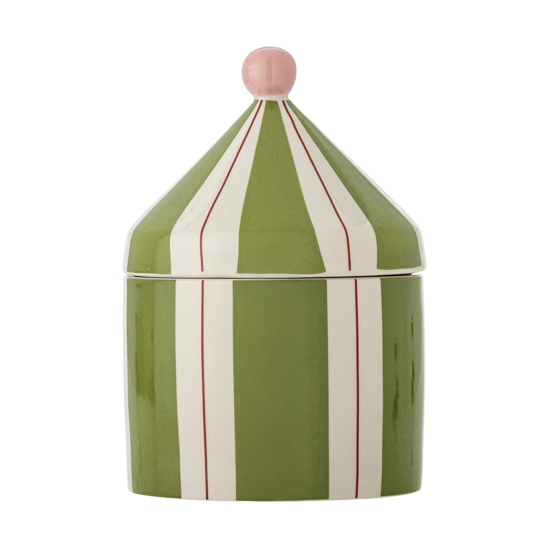 Tarro con tapa Cimmi, Verde Bloomingville
