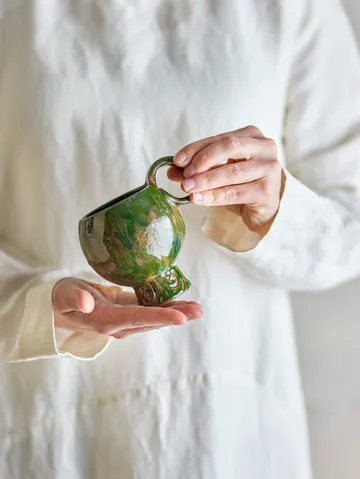 Taza Avonlea, pack de 4 - Verde - Bloomingville