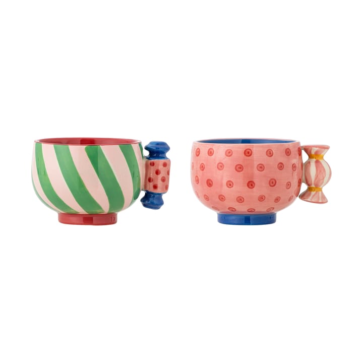 Taza Caramella 25 cl, 2 piezas - Rosa - Bloomingville
