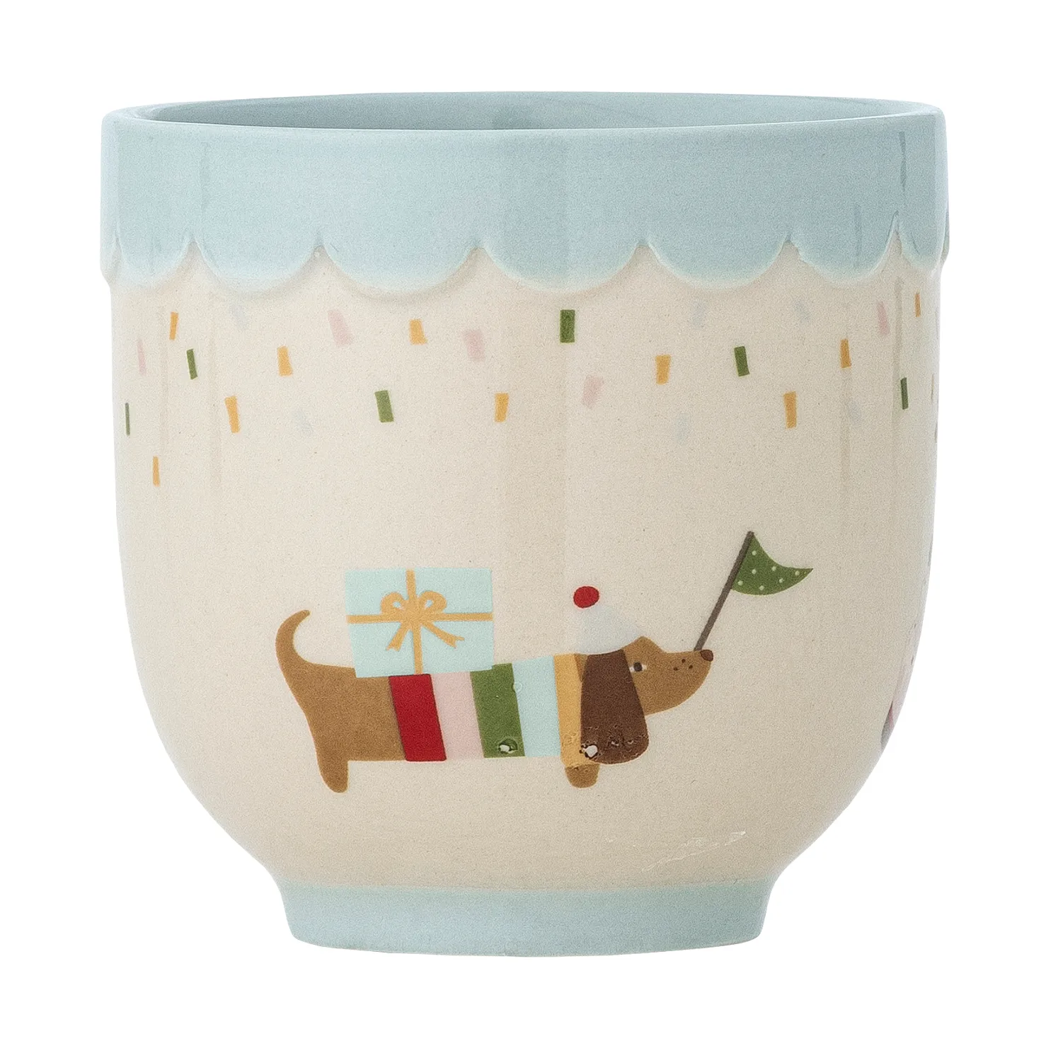 Taza Celebrate 15 cl, Azul Bloomingville