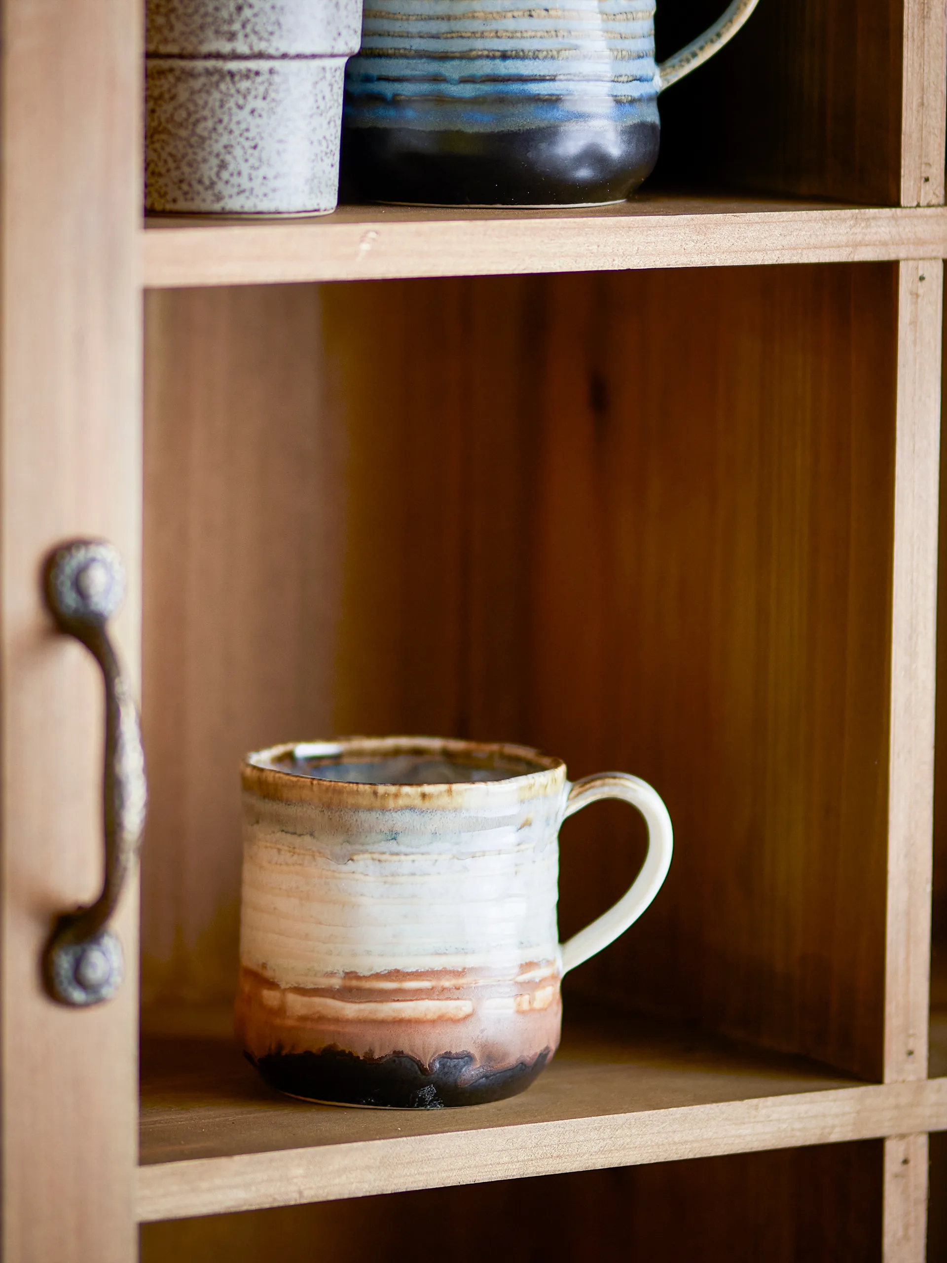 Taza Deana, pack de 4, Marrón Bloomingville