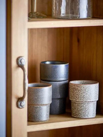 Taza Ewan, pack de 4 - Marrón - Bloomingville