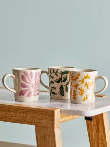 Taza Fauni - Multi, 3 piezas - Bloomingville