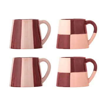 Taza Floki - Rose, 4 piezas - Bloomingville