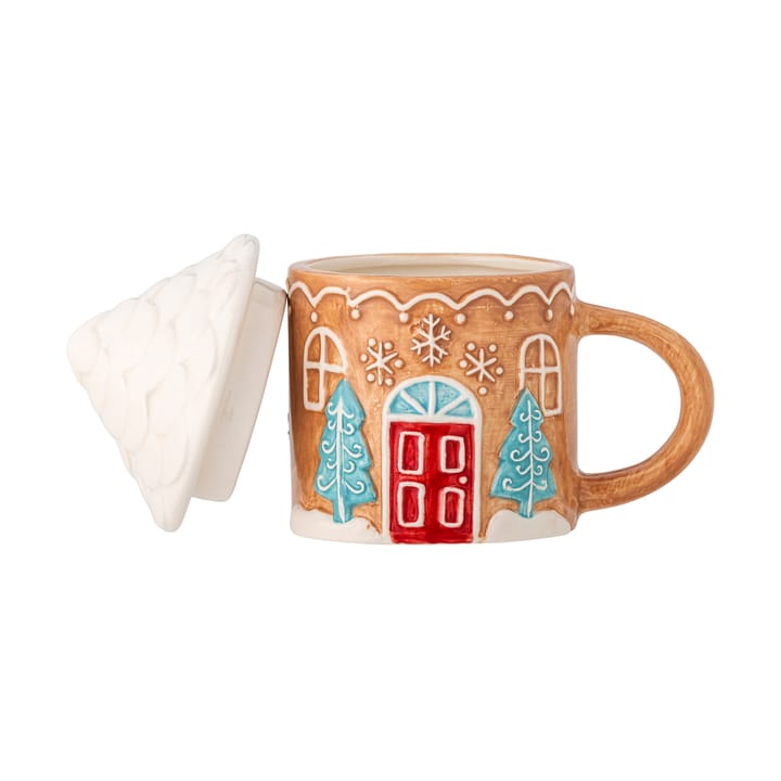 Taza Ginnie 29 cl, Marrón-blanco Bloomingville